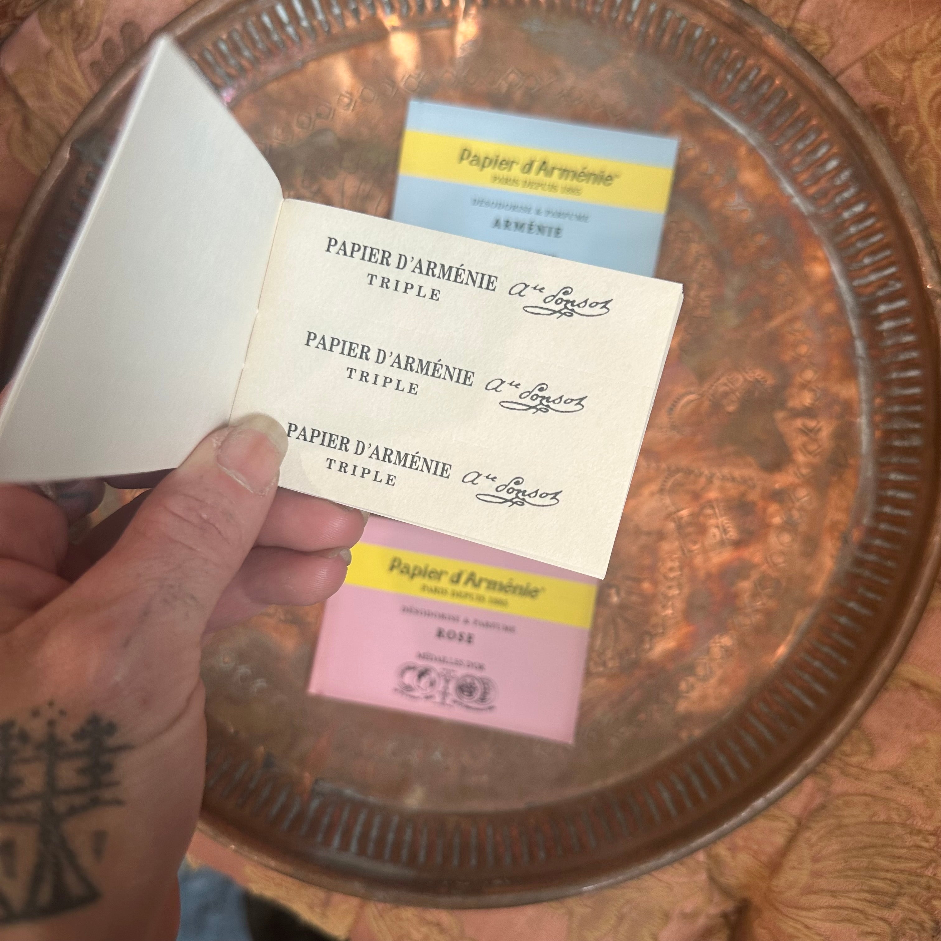 "La Rose" Incense Paper