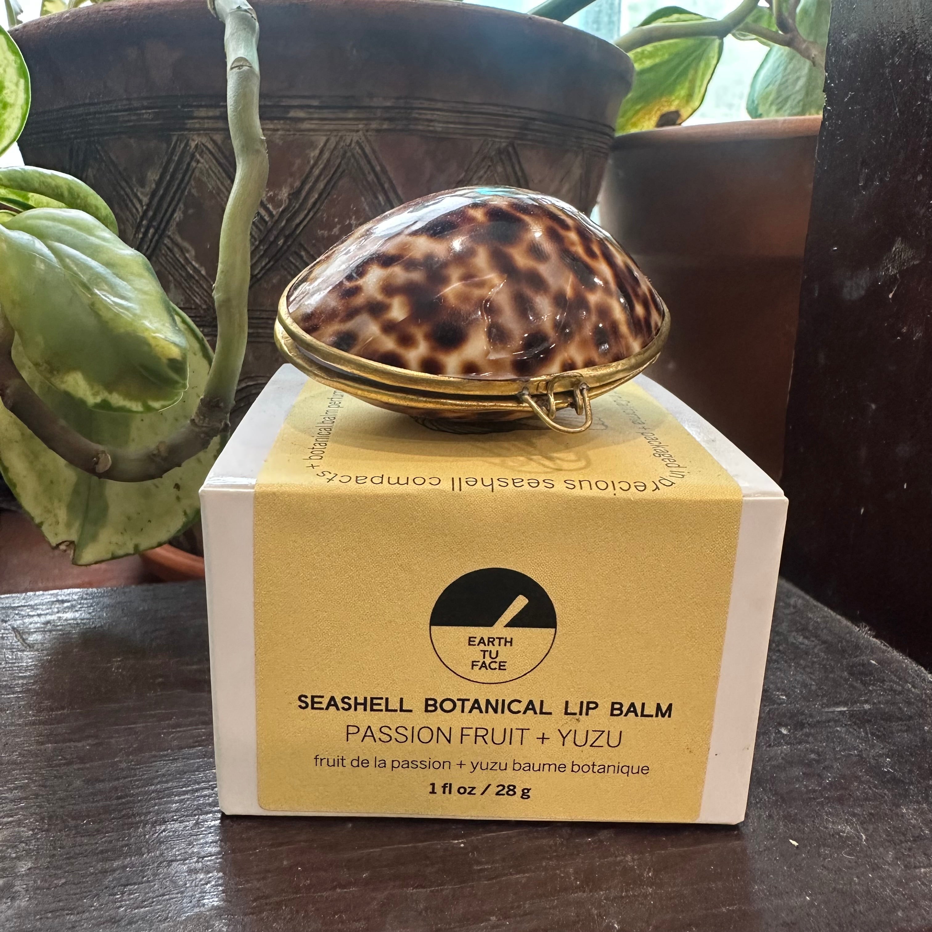 Earth tu Face Passion Fruit + Yuzu Lip Balm