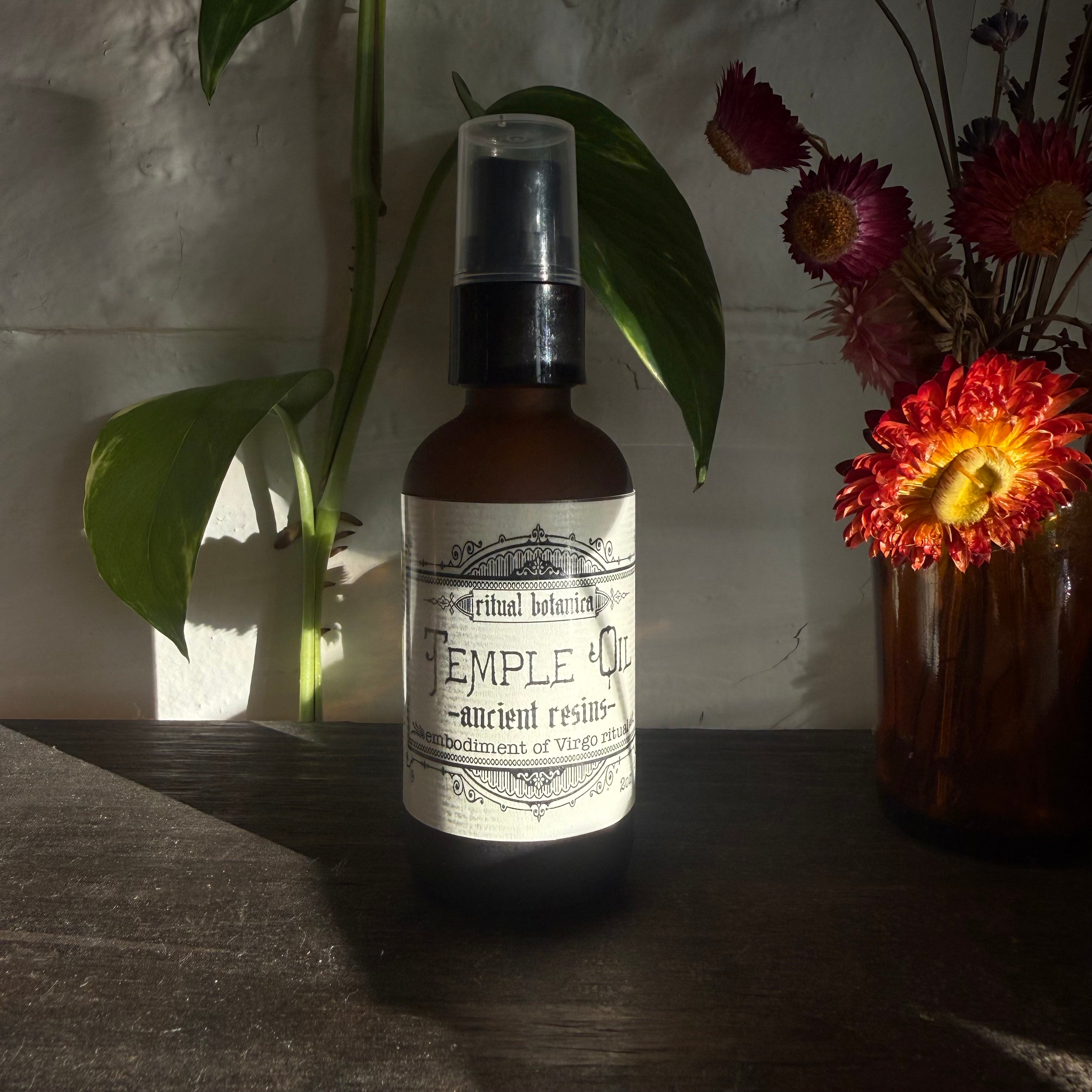 Temple Oil // body oil