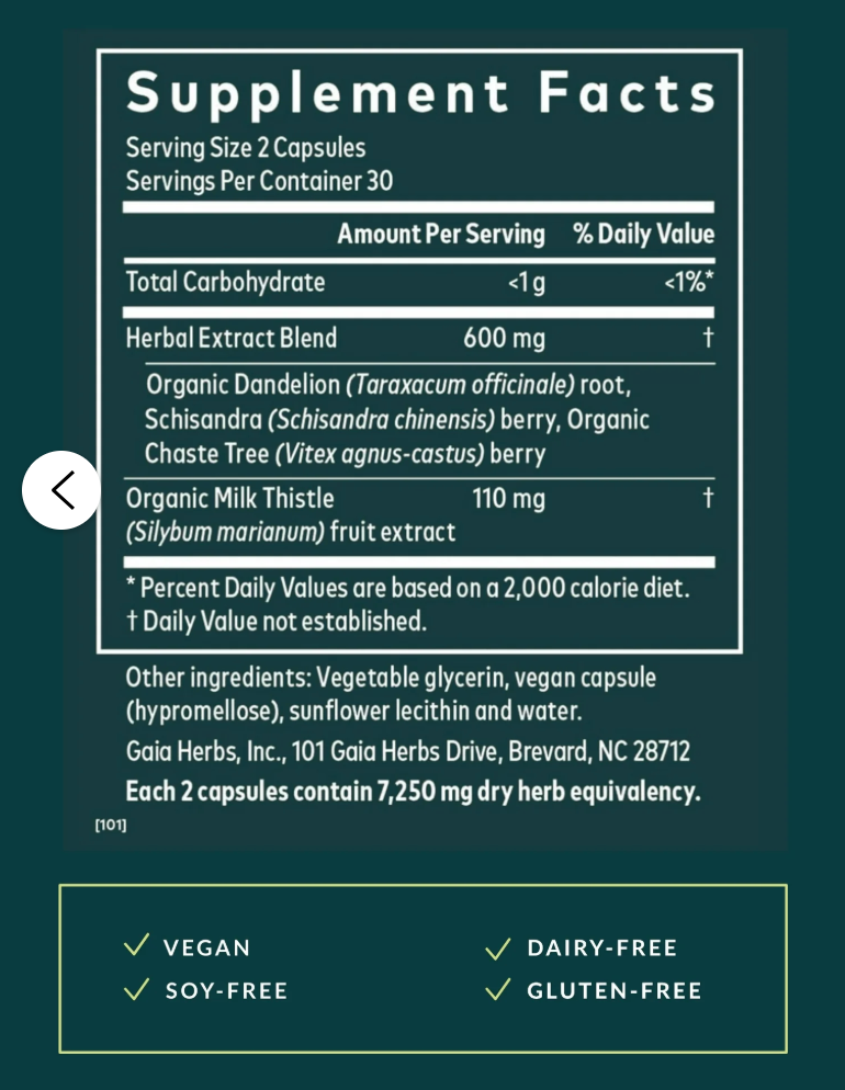 Gaia Herbs Cycle Support