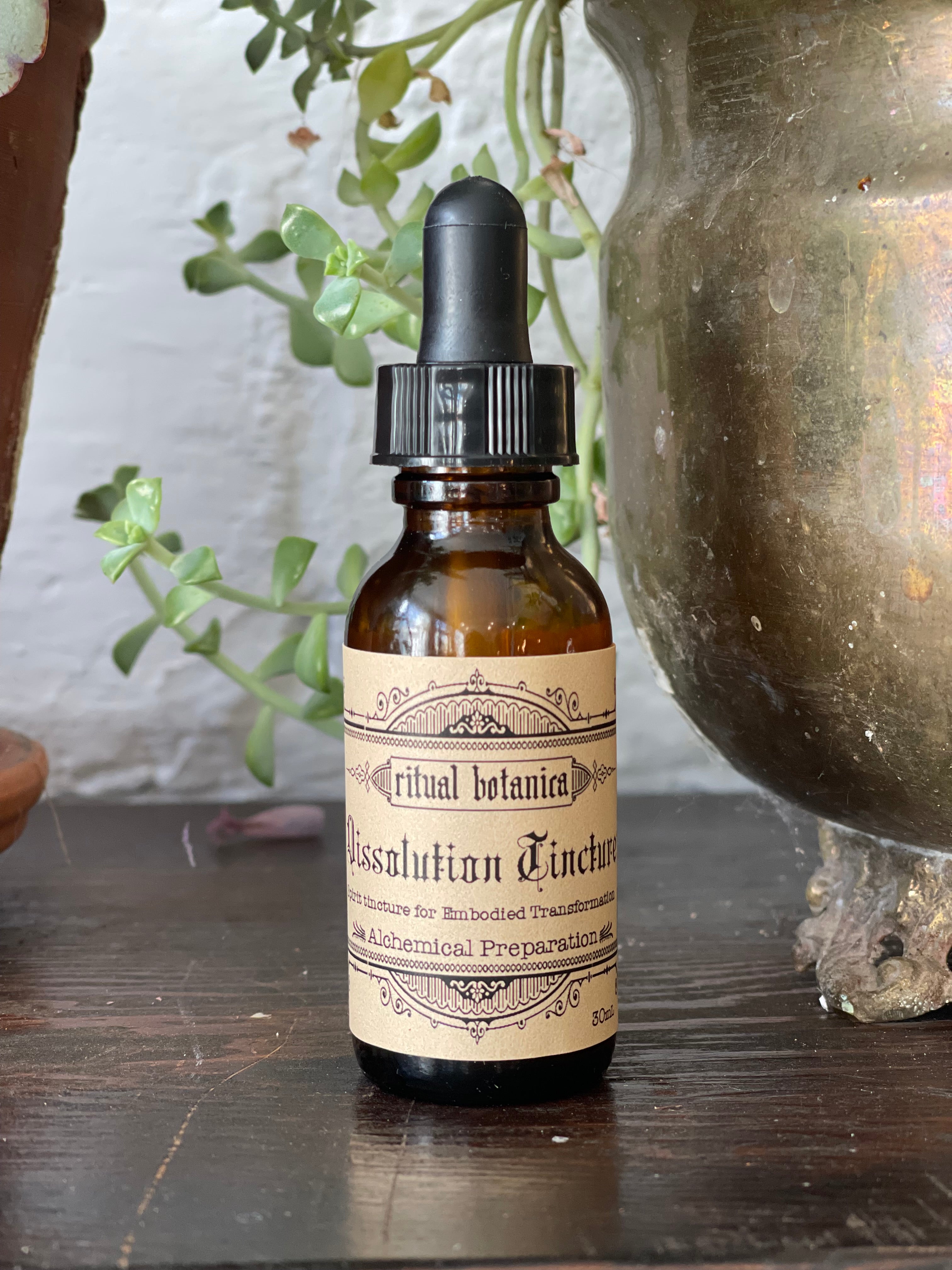 Dissolution Tincture for Embodied Transformation