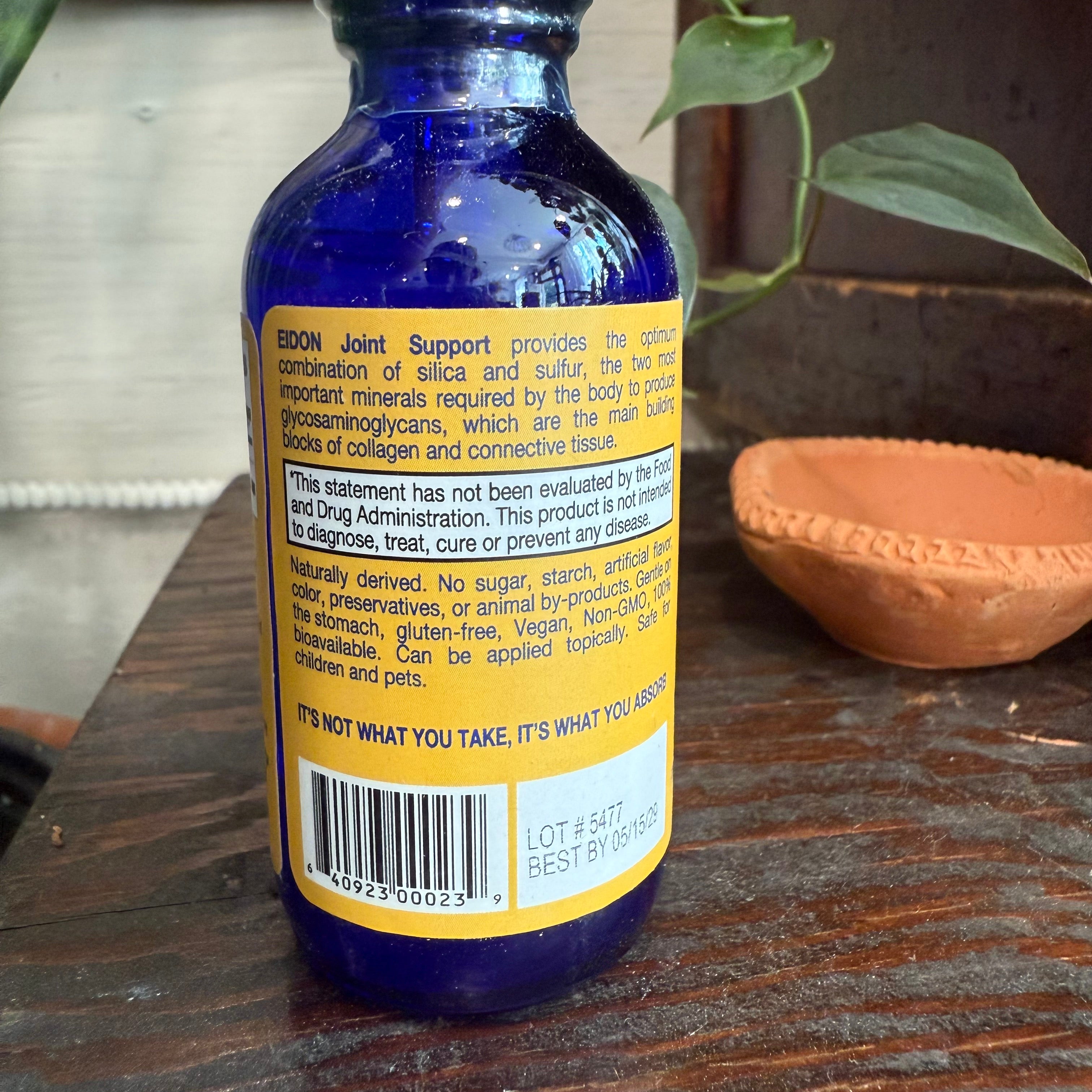 Ionic Liquid Joint Support