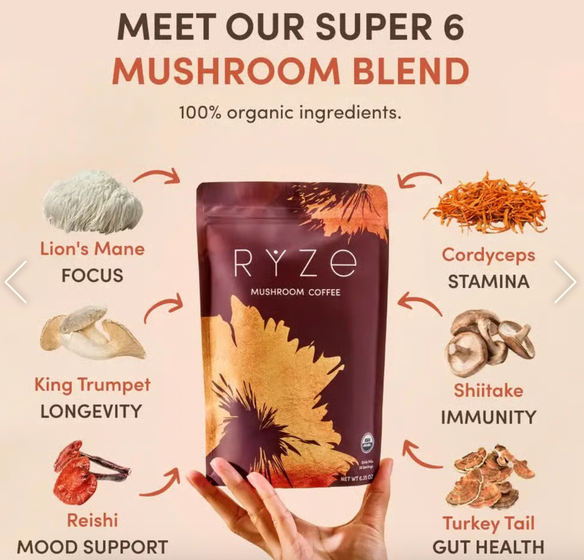 RYZE Mushroom Coffee